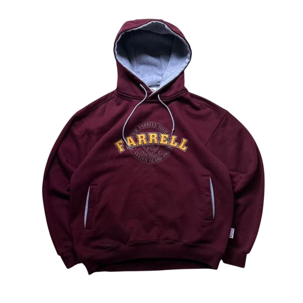 Farrell High Staten Island Burgundy Hoodie